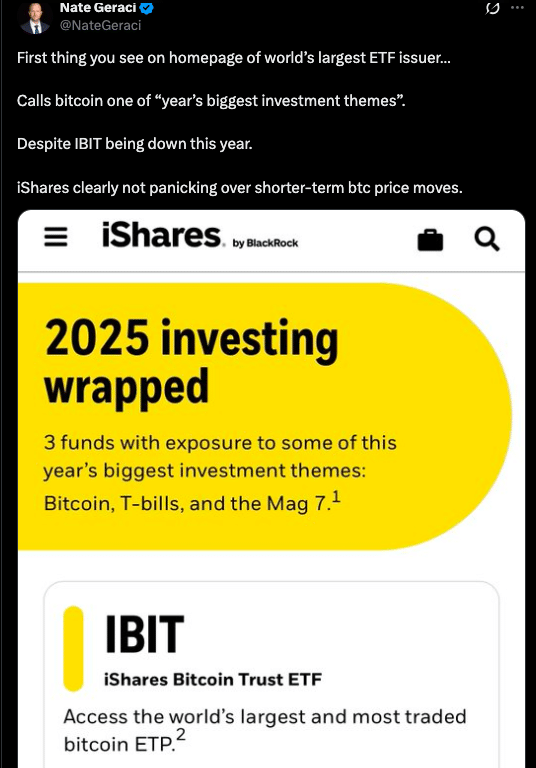 BlackRock Bitcoin ETF Emerges as a Key 2025 Theme as Crypto ETFs Mature