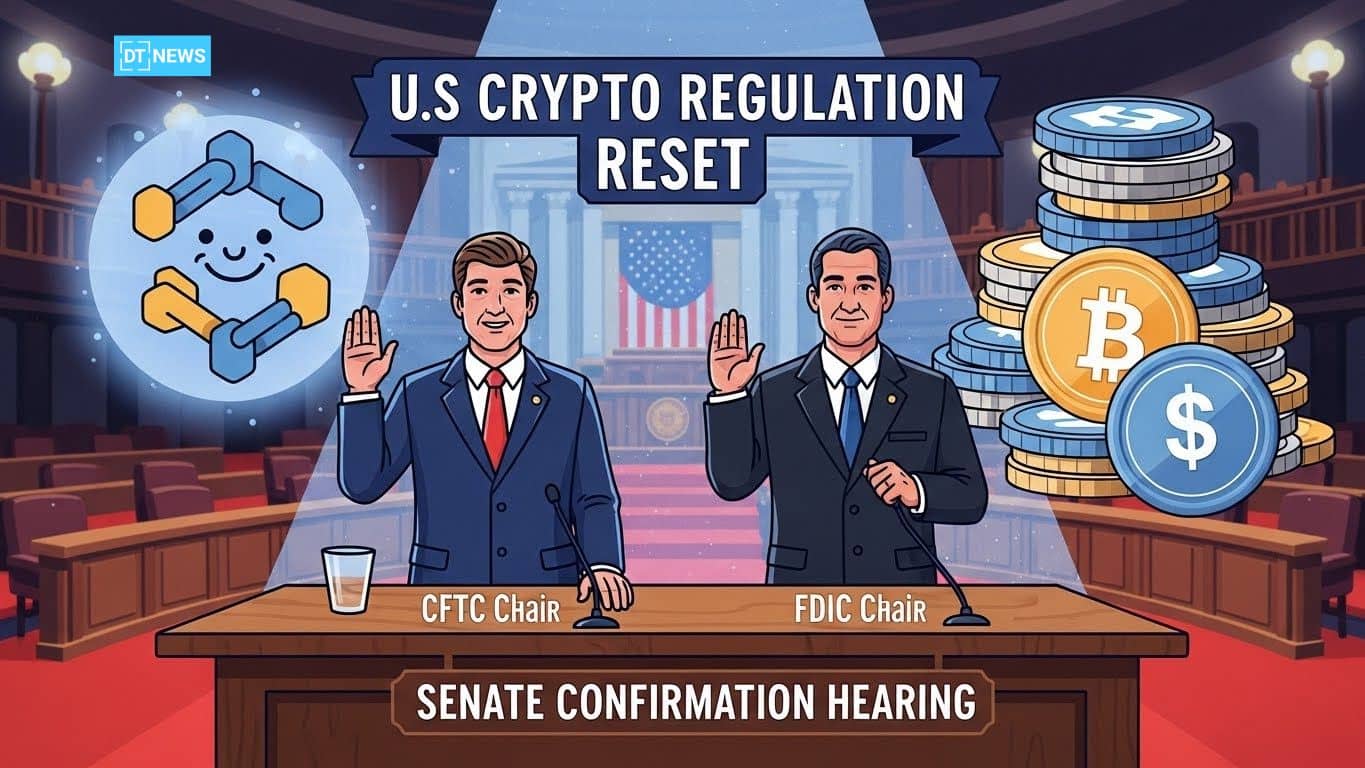 US Crypto Regulation Reset: Senate Confirms Pro-Crypto CFTC and FDIC Chairs