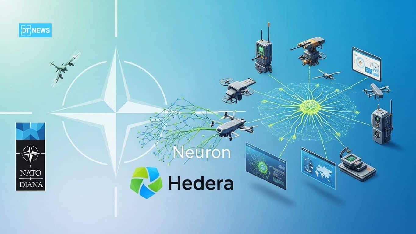 Hedera Breaks Into Defense Tech: Neuron Joins NATO’s DIANA Innovation Program 25 Hedera Edges Into NATO DIANA's 2026 Cohort: What Neuron Brings to the Battlefield