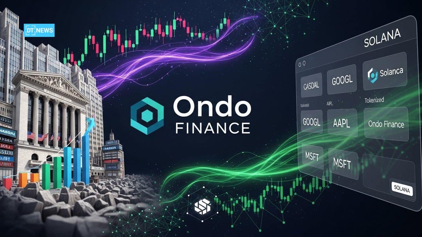 Ondo Finance to Bring Tokenized US Stocks to Solana