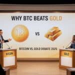 Bitcoin vs Gold Debate 2025: Why CZ Says BTC Beats Gold