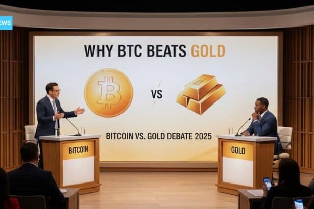 Bitcoin vs Gold Debate 2025: Why CZ Says BTC Beats Gold