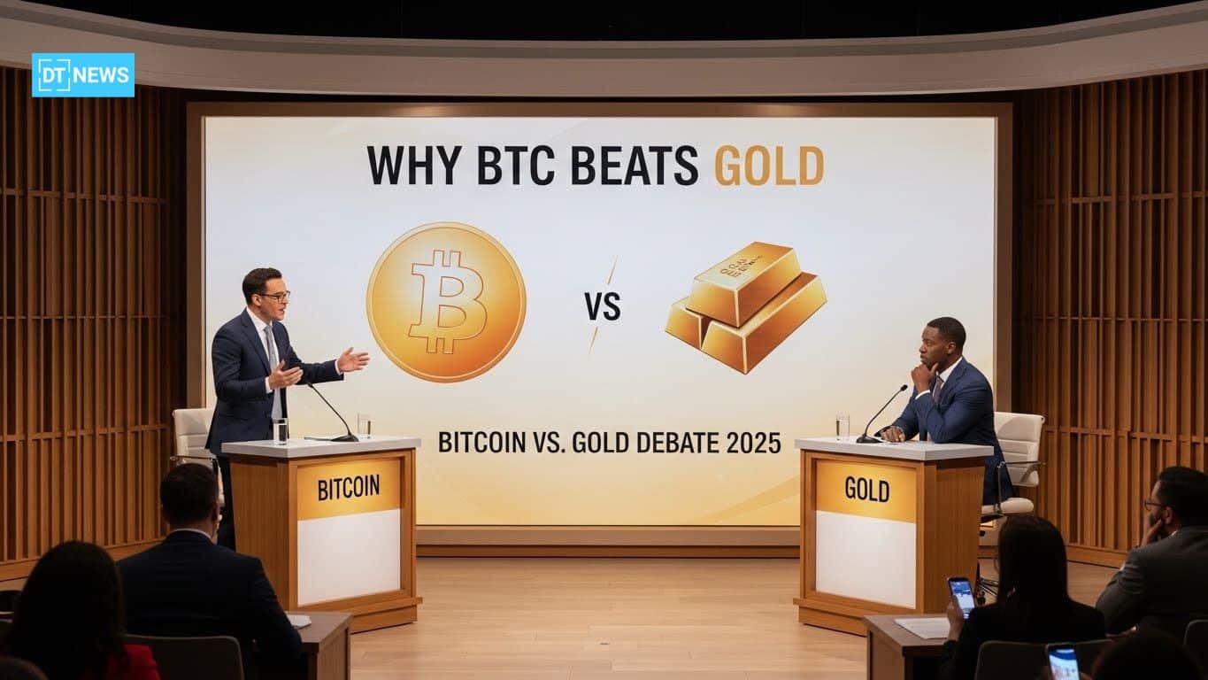 Bitcoin vs Gold Debate 2025: Why CZ Says BTC Beats Gold