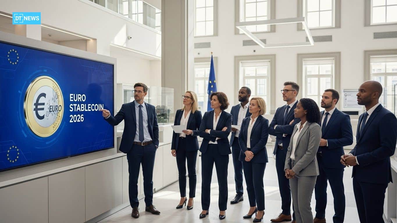 This 2026 Euro Stablecoin Might Become the First “Bank-Grade” Token 24 EU Banks Prepare Dollar Challenge With Euro Stablecoin Push: Launch Set for 2026
