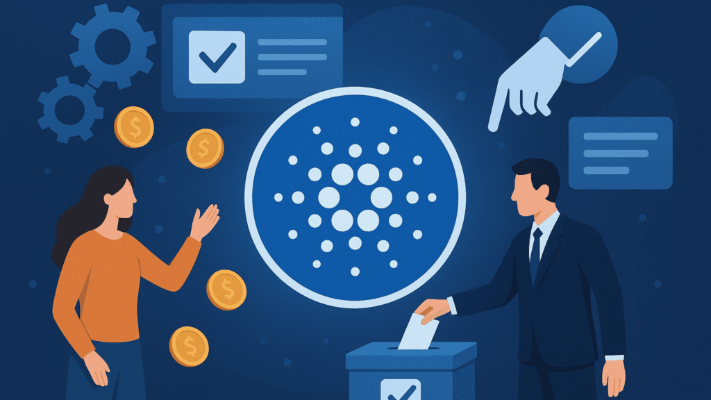 Cardano Decentralized Governance 2025 with DRep 25 Voltaire upgrade Cardano