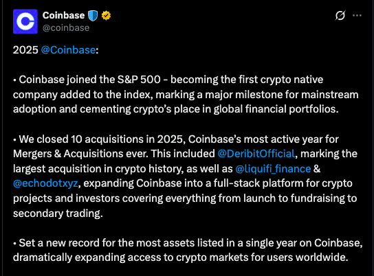 Coinbase 2026: From Trading Venue to Global Market Operator