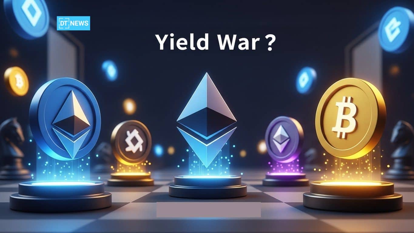 Ethereum ETFs Could Enter a Yield War as Staking Payouts Go Mainstream