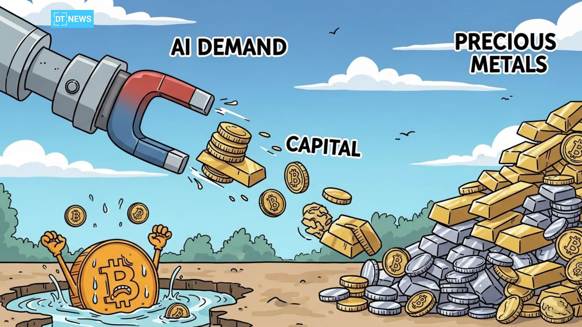 Crypto vs Metals in 2026: AI Demand Reshapes Investor Flows 25 How is AI Demand Pulling Capital From Bitcoin Into Precious Metals?