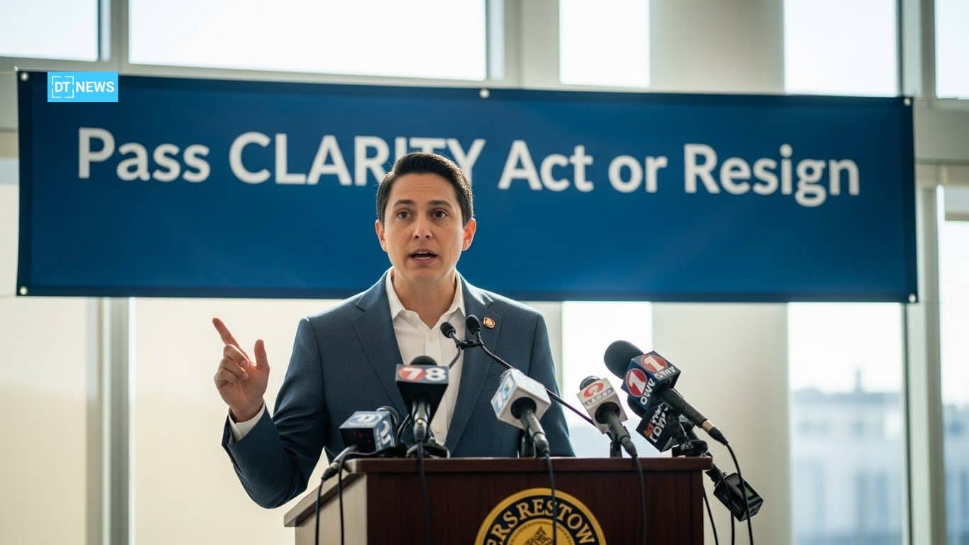 Cardano Founder Issues Ultimatum Over US Crypto Legislation 25 Hoskinson Blasts Crypto Czar: Pass CLARITY Act or Resign