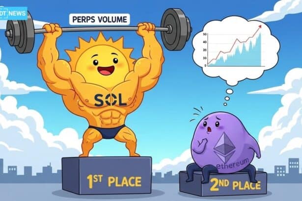 Solana Perps Volume Surpasses Ethereum as Derivatives Demand Builds