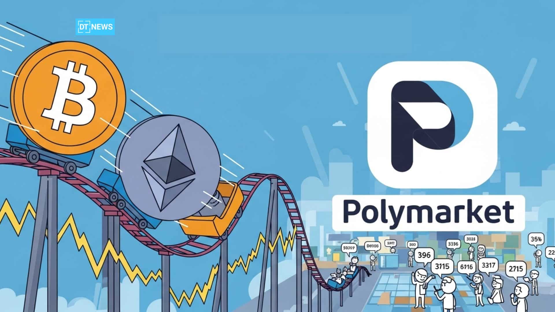 Polymarket Brings Crypto Volatility Markets to Bitcoin and Ether
