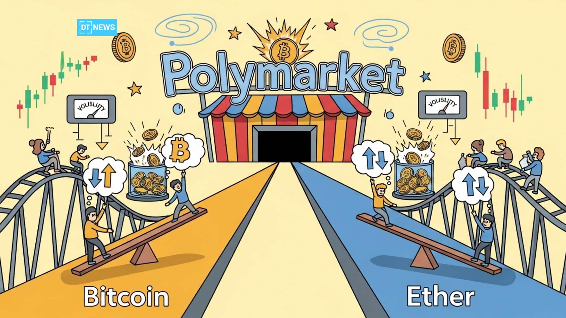 Polymarket Brings Crypto Volatility Markets to Bitcoin and Ether