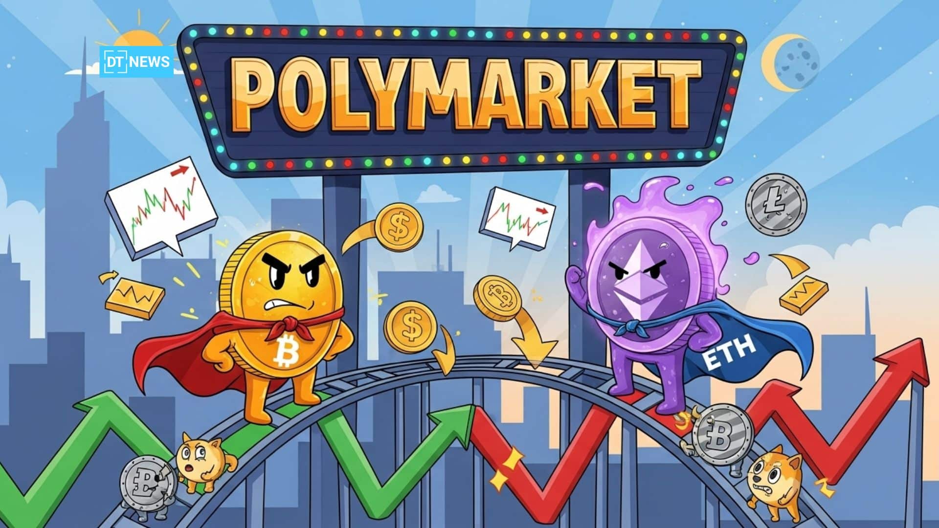 Polymarket Brings Crypto Volatility Markets to Bitcoin and Ether