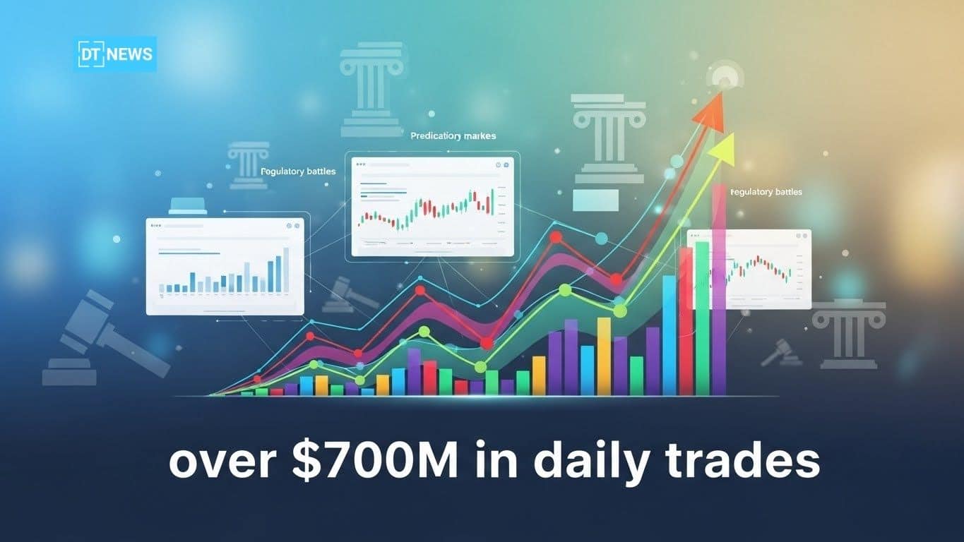 Prediction Markets Cross $700M in Daily Trades Amid Regulatory Battles
