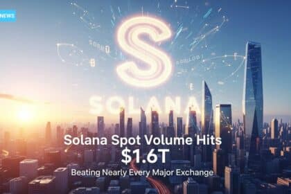 Solana Spot Volume Hits $1.6T Beating Nearly Every Major Exchange