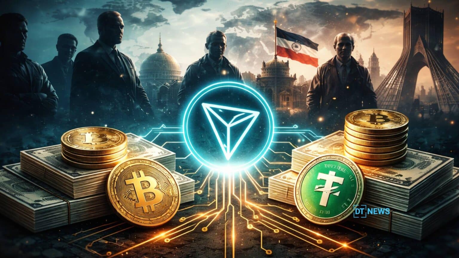 TRON and Stablecoins at Center of Iran’s $1B Crypto Evasion Network