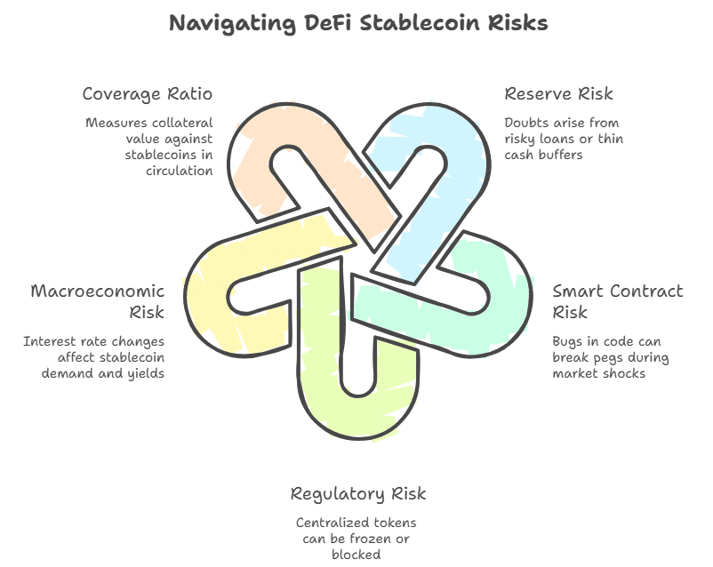 DeFi stablecoins