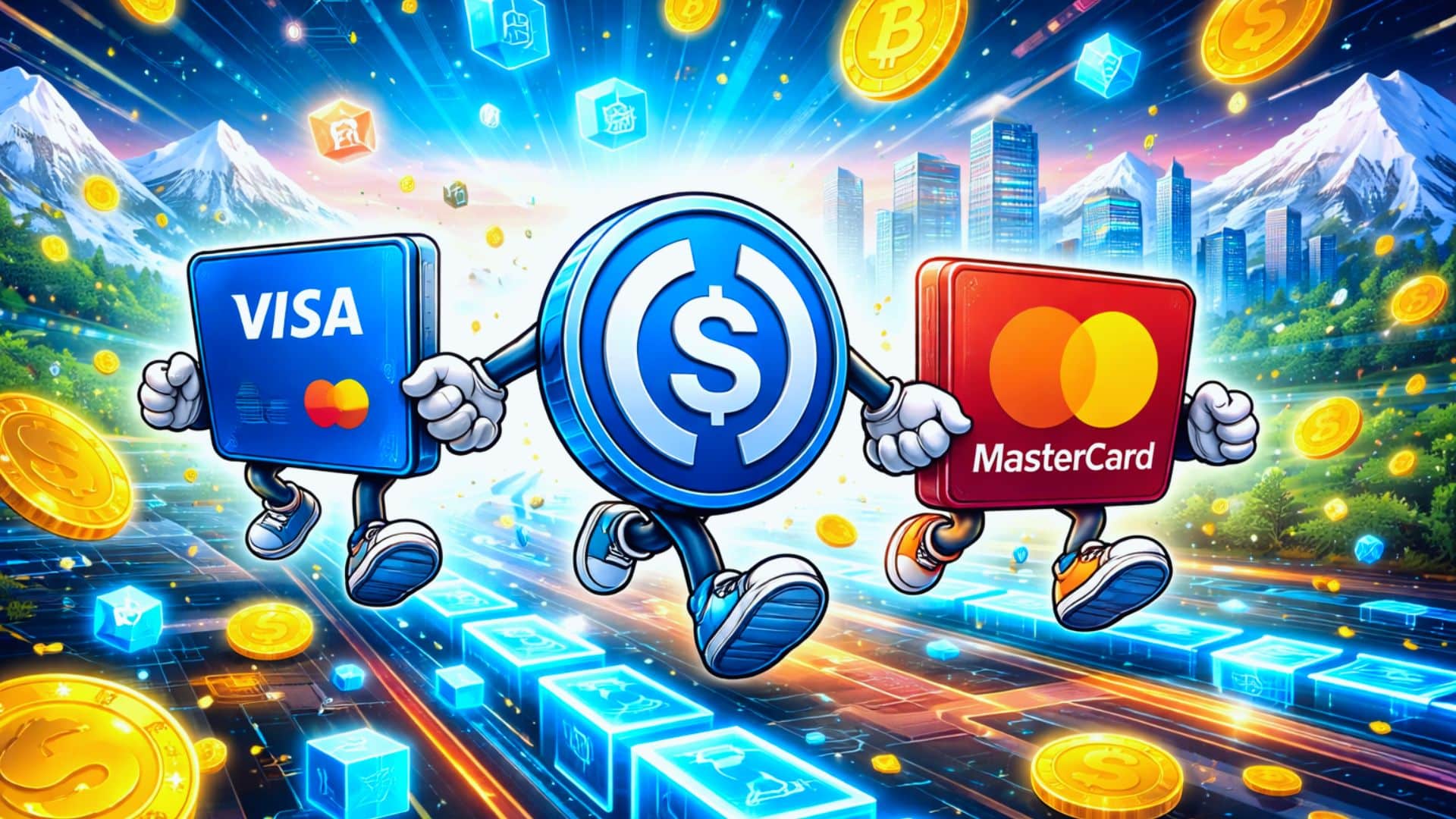 USDC Stablecoin Gains Momentum as Circle Rejects Visa Rival Claims 24 Stablecoin Payments