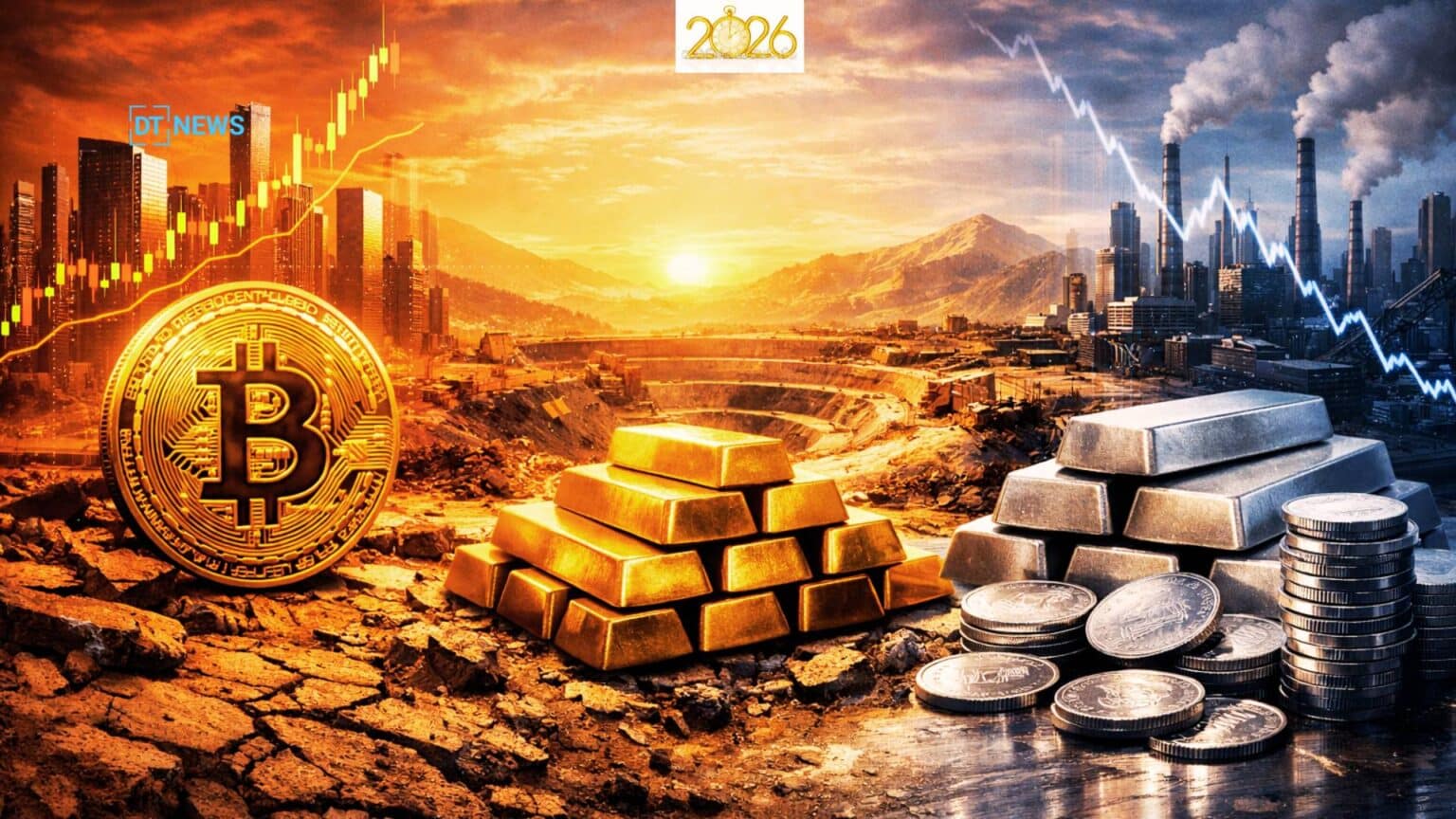 Bitcoin vs Gold vs Silver: How Scarcity Is Being Redefined in Modern Markets