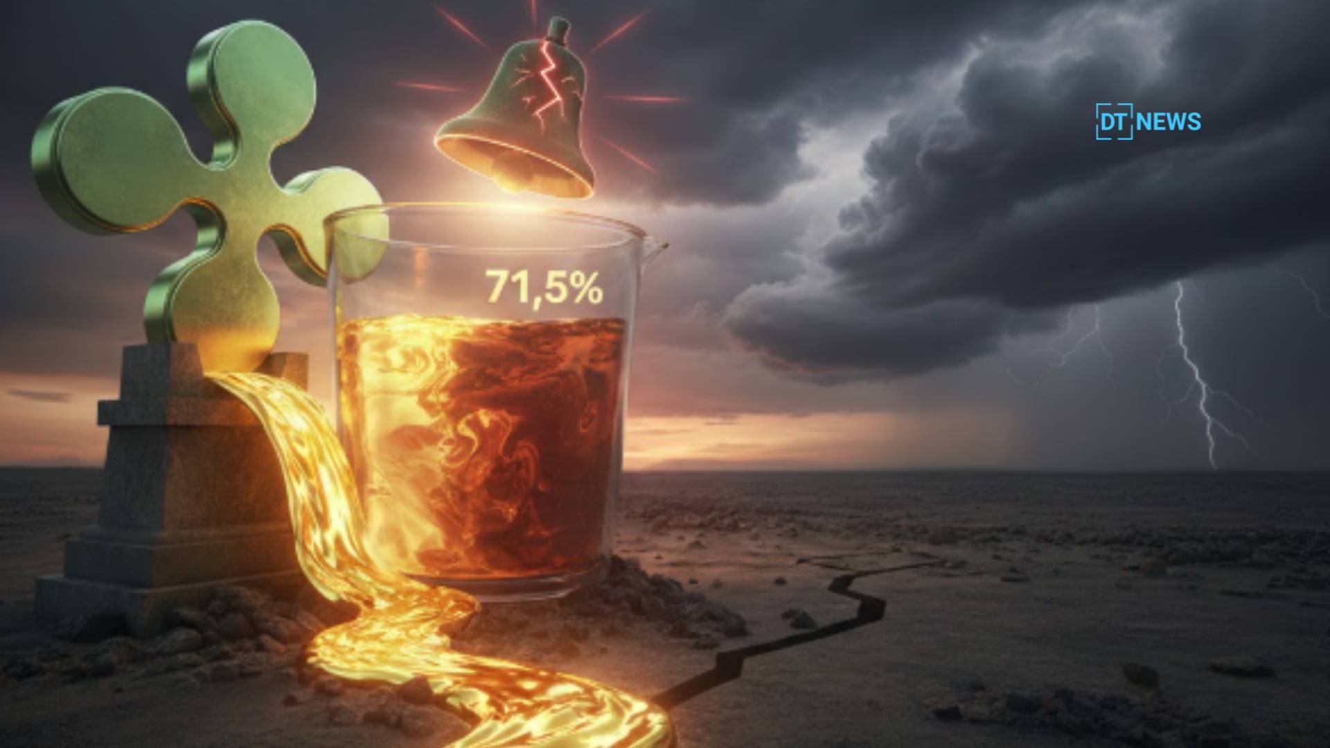 71.5% of XRP Supply Is in Profit, But a Warning Signal Is Back