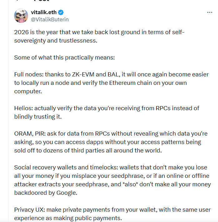 Ethereum 2026 Plan: The Upgrades Vitalik Buterin Is Prioritizing 24 Ethereum 2026 Plan: The Upgrades Vitalik Buterin Is Prioritizing