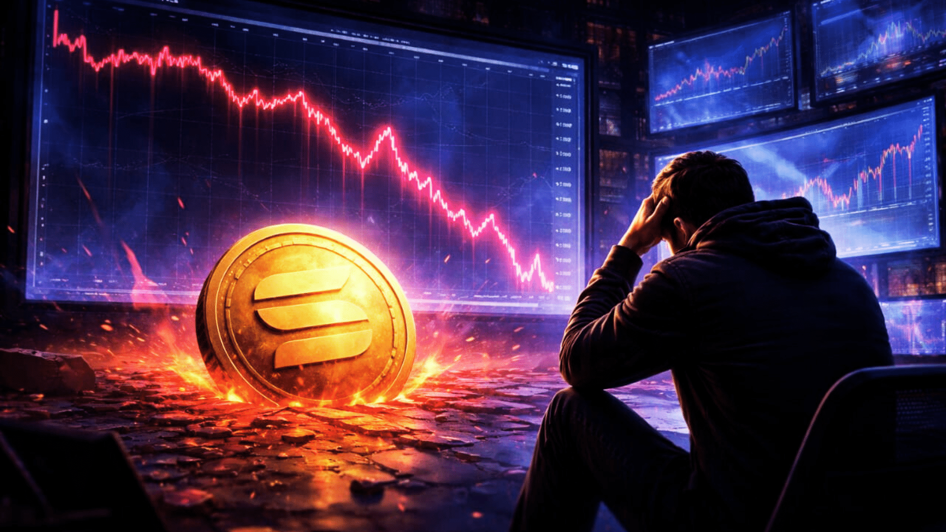 Análise do preço da Solana: Analistas alertam para uma queda para 40–45 dólares caso se ultrapasse os 90 dólares