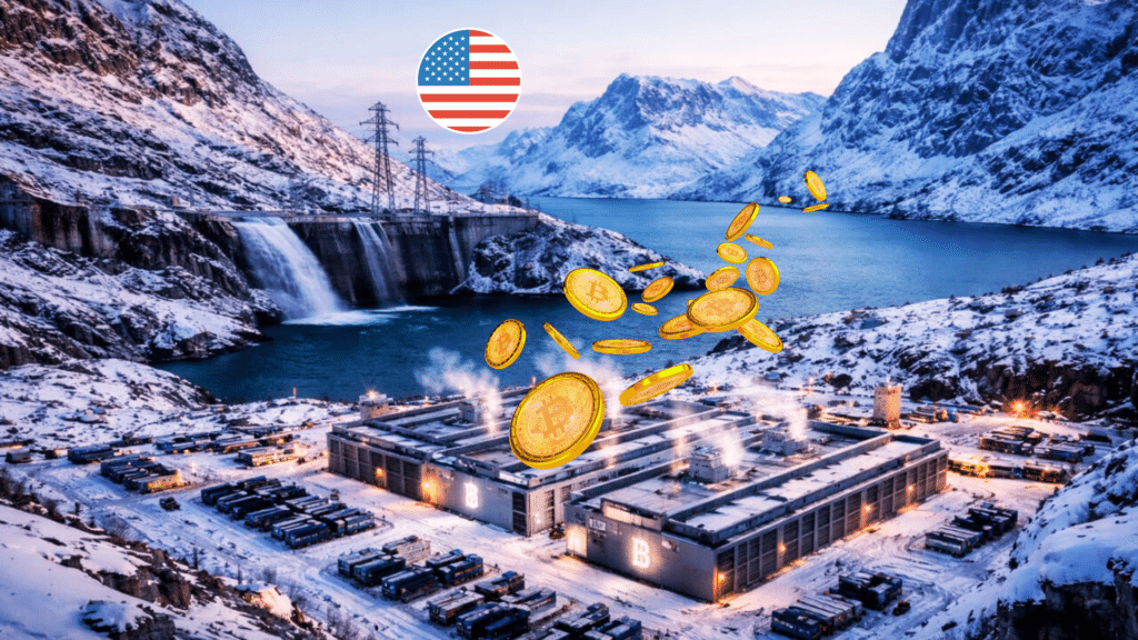 Trump Could Use Greenland for 10,000 EH/s Bitcoin Mining Using Stranded Energy 25 hydropower Bitcoin hashrate