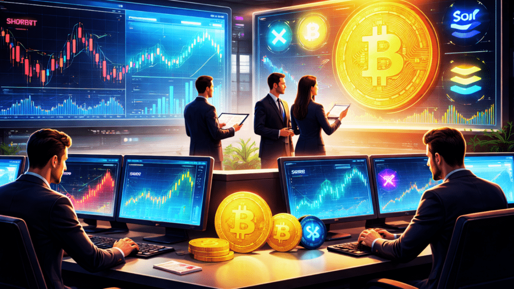 XRP and Solana Lead Institutional Crypto Interest in 2025 25 Bitcoin Inflows Decline