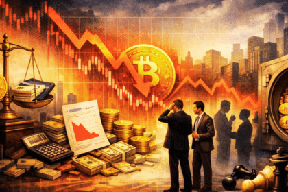 Bitcoin Cai Abaixo dos 75 Mil Dólares com Queda do Mercado Cripto a Gerar 2,5 Mil Milhões de Dólares em Liquidações