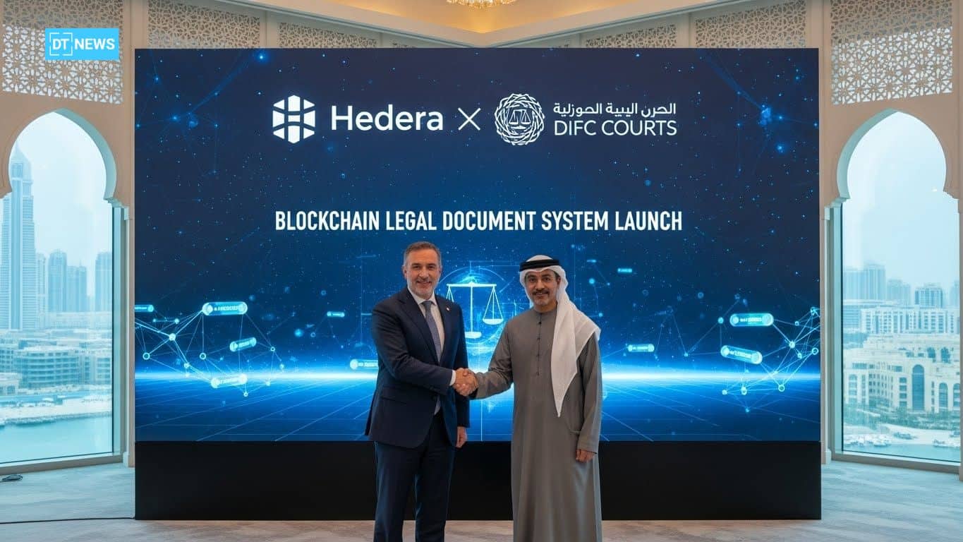 Hedera and DIFC Courts Launch Blockchain Legal Document System in Dubai