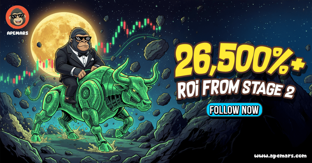 Missed Floki Early Gains? APEMARS Stage 2 Opens With 26,500% ROI Potential as the Next 1000x Meme Coin 25 image 173