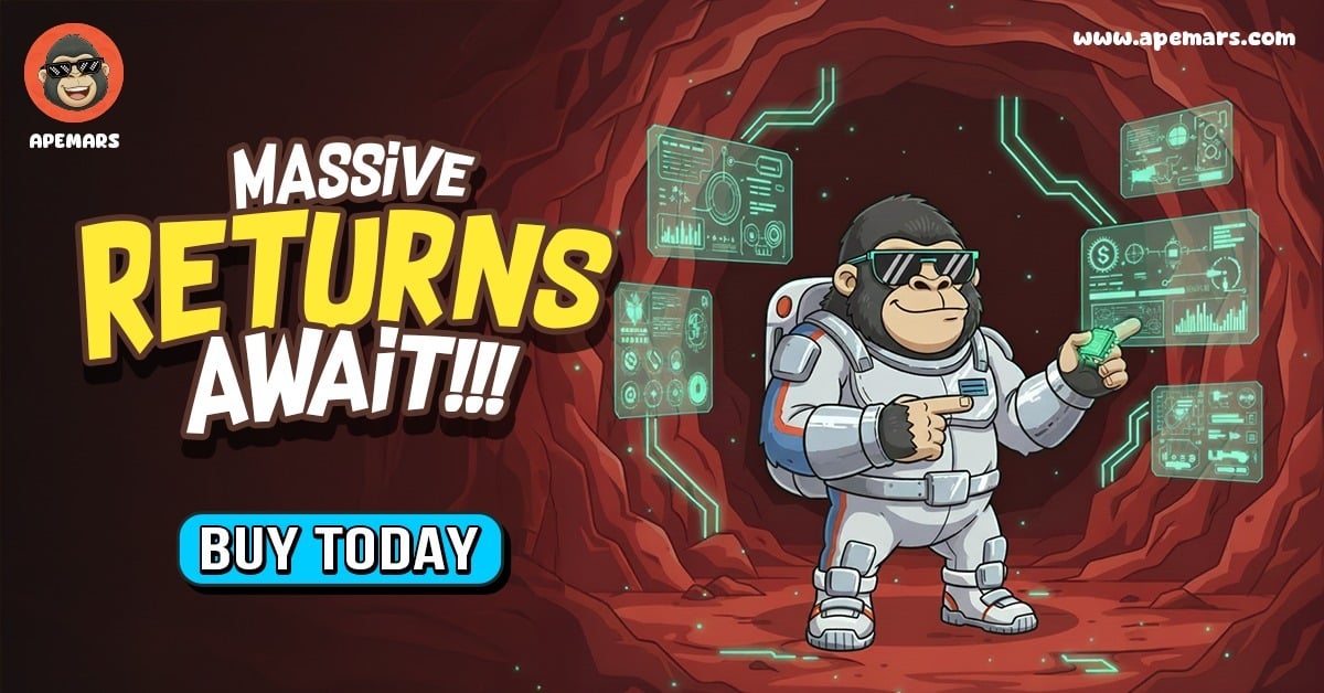 Qual é a melhor criptomoeda para os negociantes de moedas meme atualmente? APEMARS arrecada mais de US$ 117 mil e se destaca como a principal pré-venda de criptomoedas, enquanto SHIB sobe 1,28% e SPX sobe 2,15%. 1 image 5