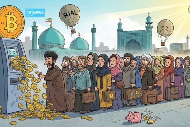 Iran Bitcoin Withdrawals Spike as Citizens Flee Collapsing Rial