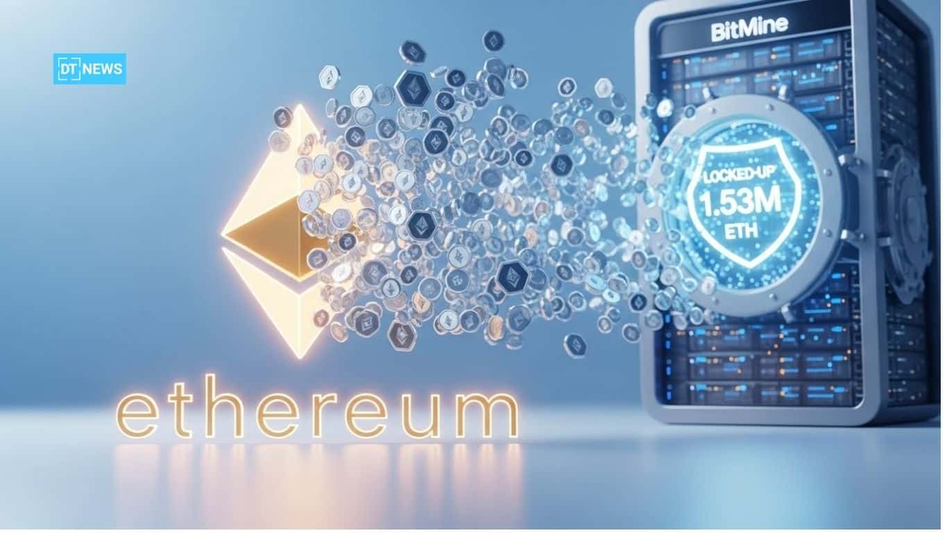 Ethereum Staking Surge Tightens Market Amid BitMine’s 1.53M ETH Lockup