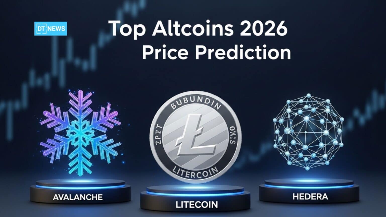 Top Altcoins 2026 Price Prediction: Avalanche, Litecoin, Hedera