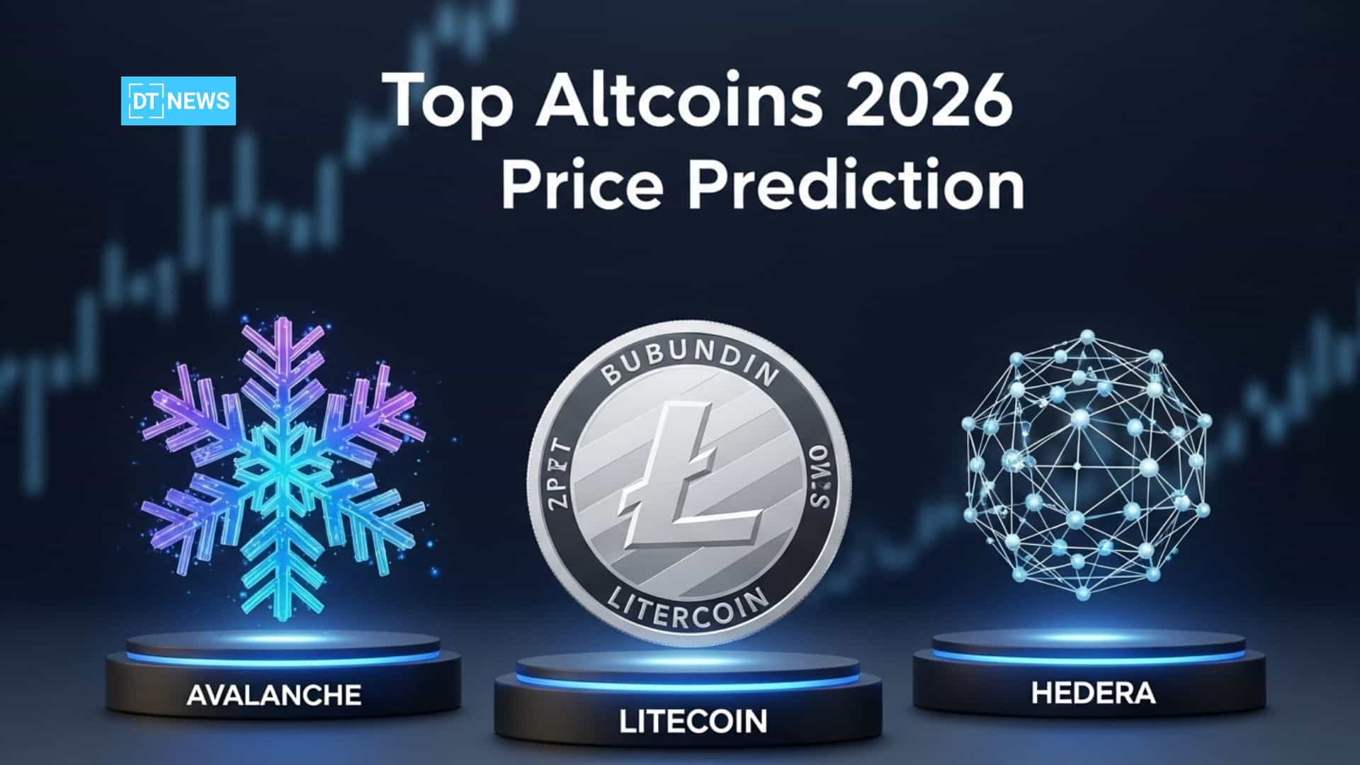 Top Altcoins 2026 Price Prediction: Avalanche, Litecoin, Hedera