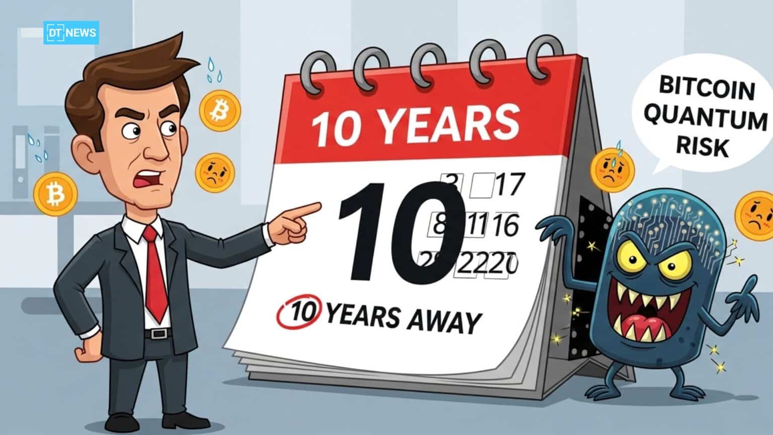 Bitcoin Quantum Risk: Michael Saylor Says Threat Is More Than a Decade Away