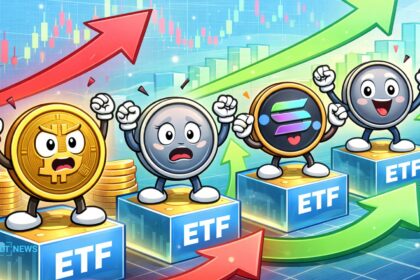 Crypto ETF Flows Shift as Bitcoin and Ethereum Dip, Solana and XRP Rise