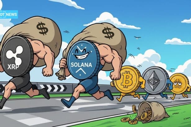 XRP and Solana ETFs Pull Fresh Capital While Bitcoin and Ethereum ETFs Bleed