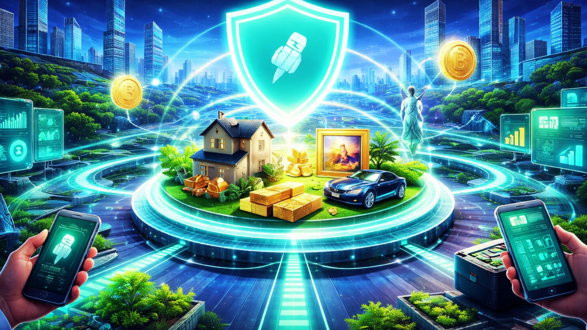 Atualização sobre tokens de energia renovável e infraestruturas de criptomoedas ecológicas