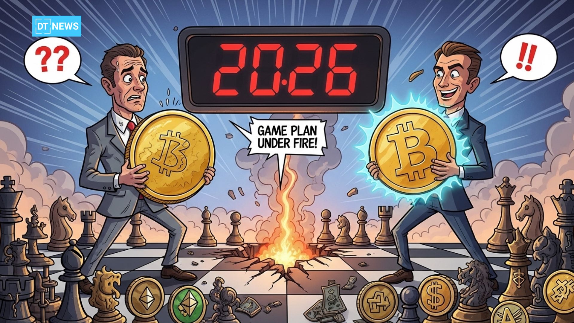 Schiff and Saylor Clash Over Strategy Bitcoin Game Plan