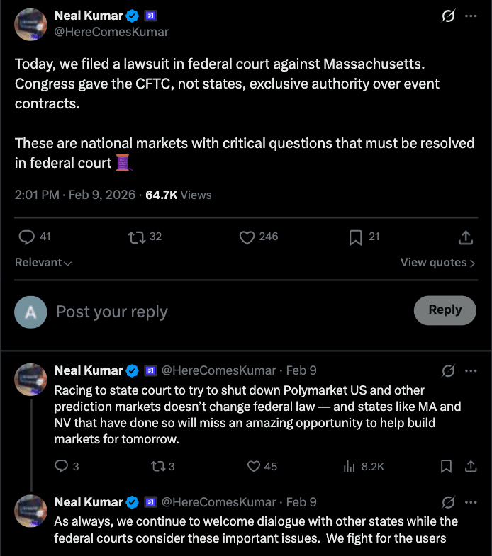 Polymarket Lawsuit Pits Federal Authority Against State Gambling Laws