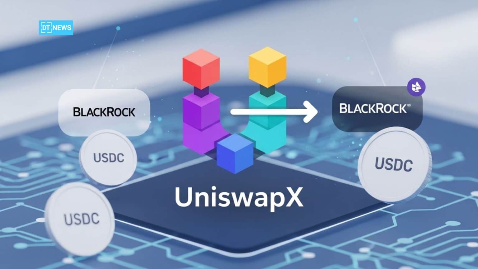 BlackRock BUIDL Launches on UniswapX With Onchain USDC Swaps