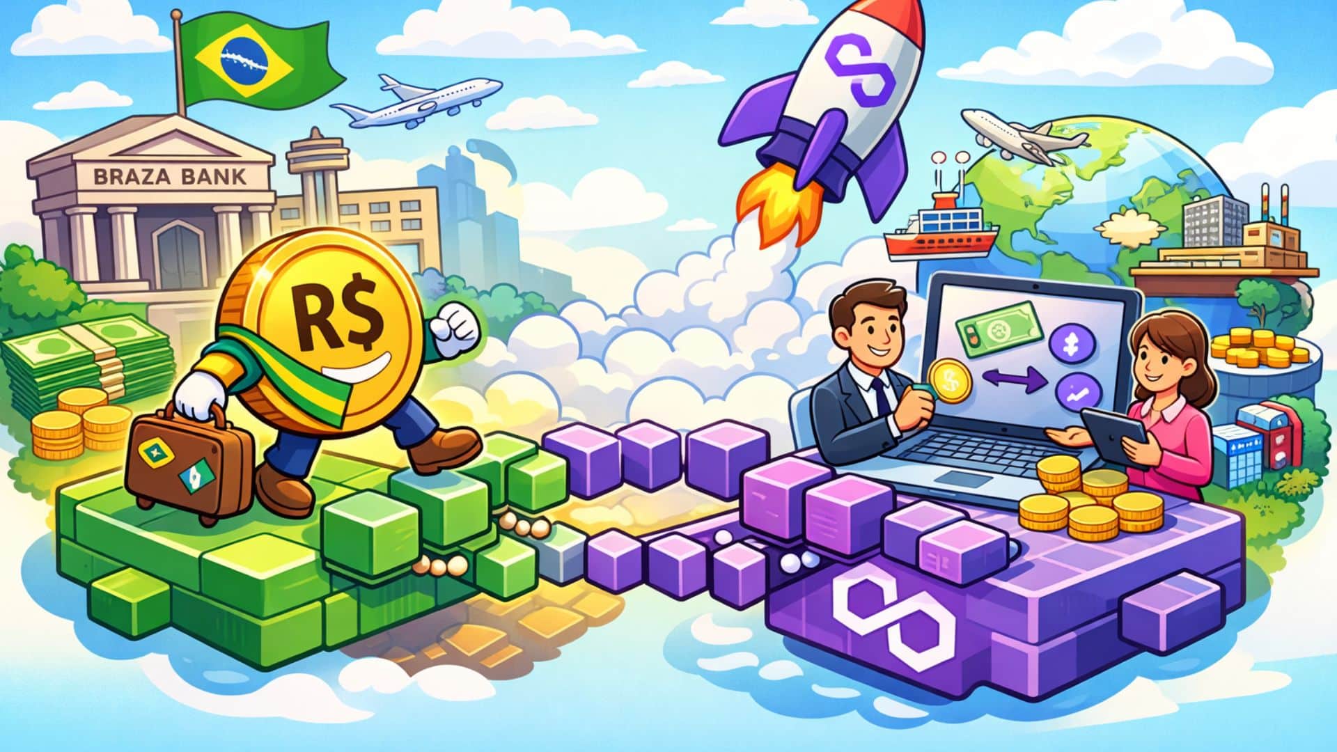 Brazil’s BBRL Stablecoin Launches on Polygon in Institutional Push 47 Brazilian real-backed stablecoin