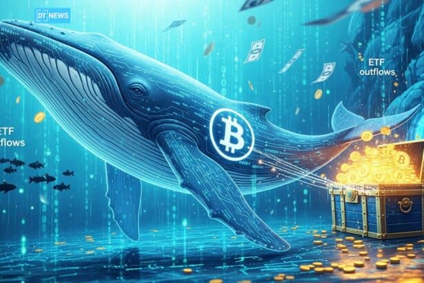 Bitcoin Whale Accumulation Move Billions Into Cold Storage as ETF Outflows Continue