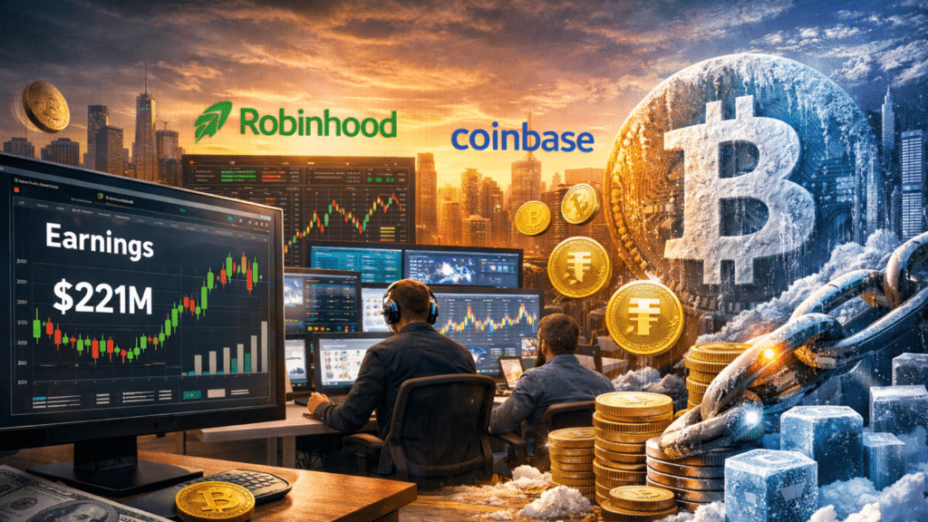 Crypto Winter Deepens as Robinhood and Coinbase Show Retail Shift 24 Crypto Winter Retail Activity