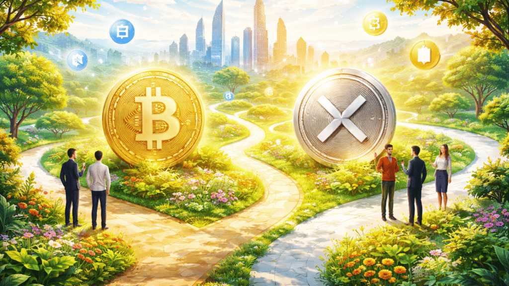 Ripple vs Bitcoin Shows How Crypto Outgrew Early Tribalism 25 Ripple vs Bitcoin