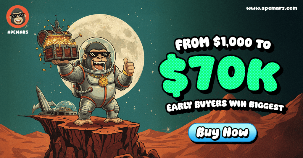 A pré-venda da APEMARS Stage 9 pode transformar US$ 4 mil em US$ 281 mil, superando o impulso de US$ 244 da ZEC e a retração de US$ 311 da XMR - a próxima criptomoeda com potencial de valorização de 100x para comprar 3 image 416