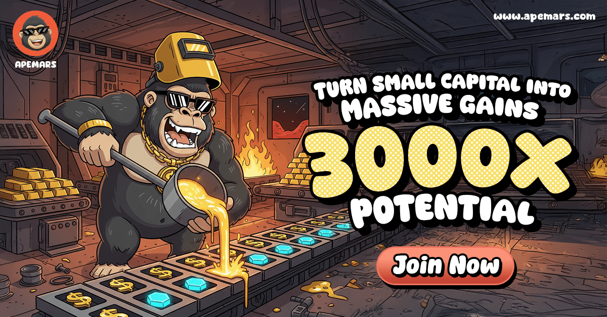 De perdas no SPX a arrependimentos no PNUT: APEMARS, o próximo foguete criptográfico 1000x, está aquecendo 1 image 487