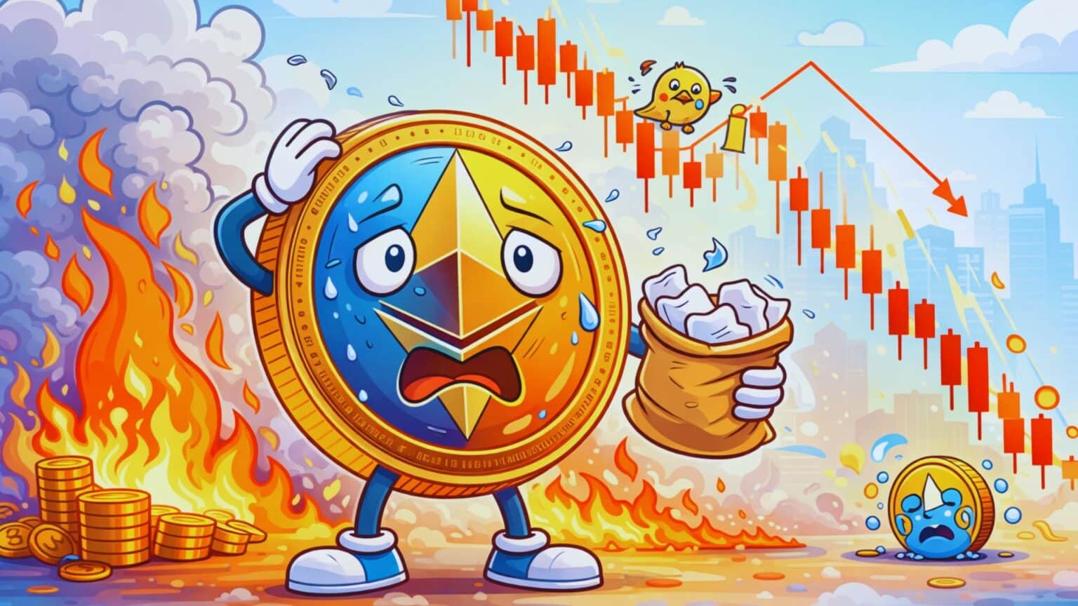Shorts Alavancados de $35Mi no Ethereum Preparam Armadilha: Um Squeeze é Inevitável?